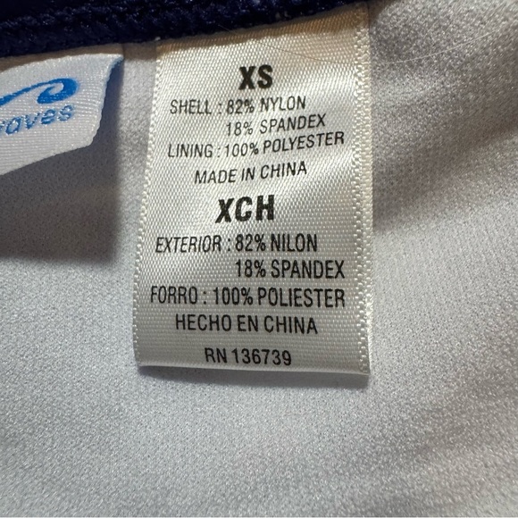 California Waves Blue and White Bikini with Star Pattern - Picture 5 of 9